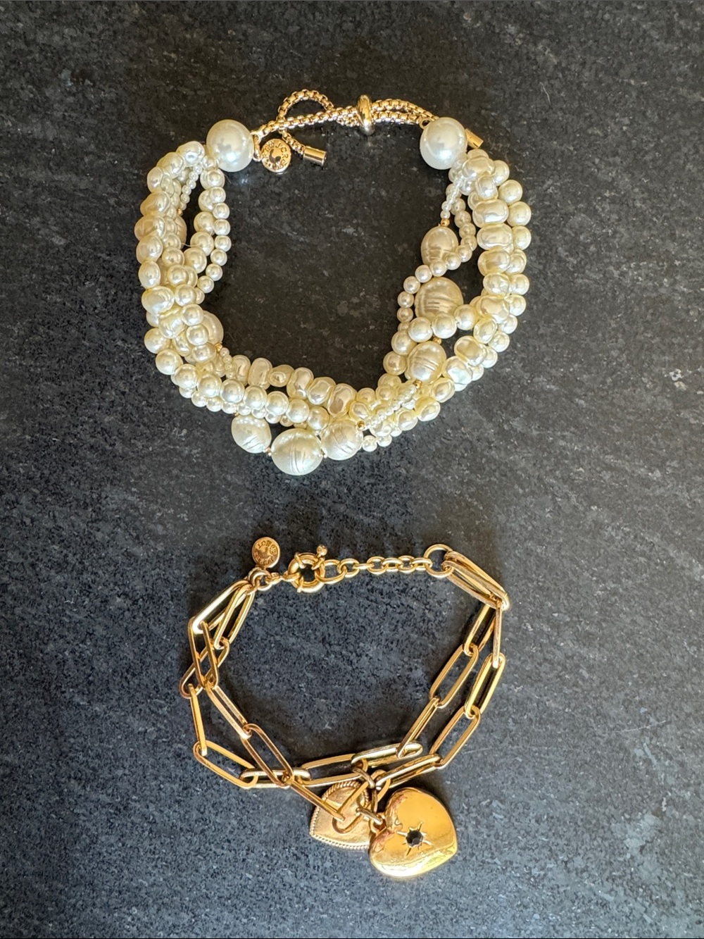 2 J. Crew bracelets